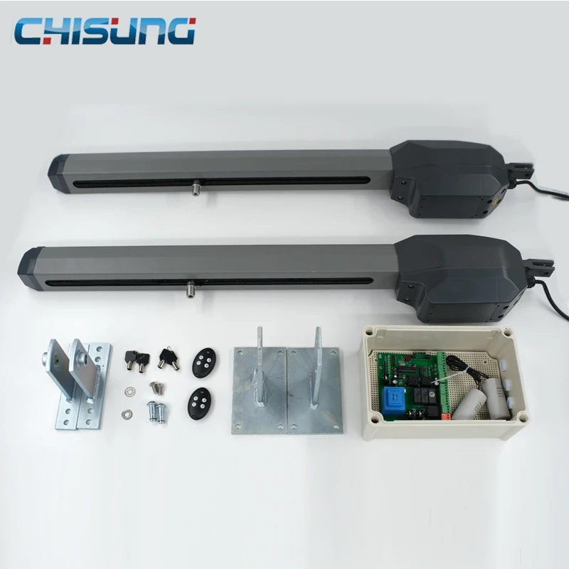 US $253.80 CSSGO06 AC 220v110V High Quality Automatic Swing Door Operator Gate Opener For Heavy Duty Home Gate