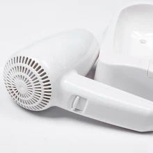 Горячее предложение! настенный фен для ванной комнаты в отеле 1300 Вт, белый Фен с европейской вилкой