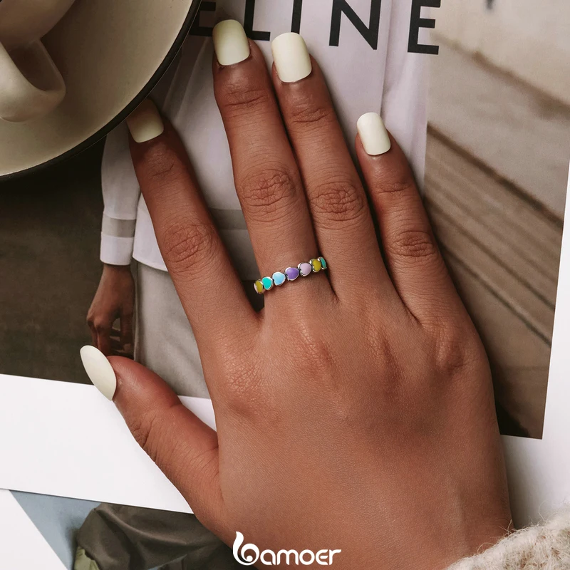 Rainbow Heart Ring - Image 2