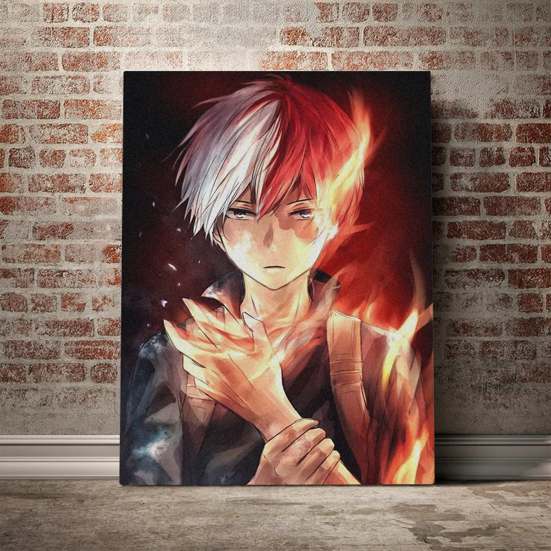 Shoto-Todoroki-My-Hero-Academia-anime-Canvas-poster-Painting-wall-Art-decor-Living-room-Bedroom-Study (3)