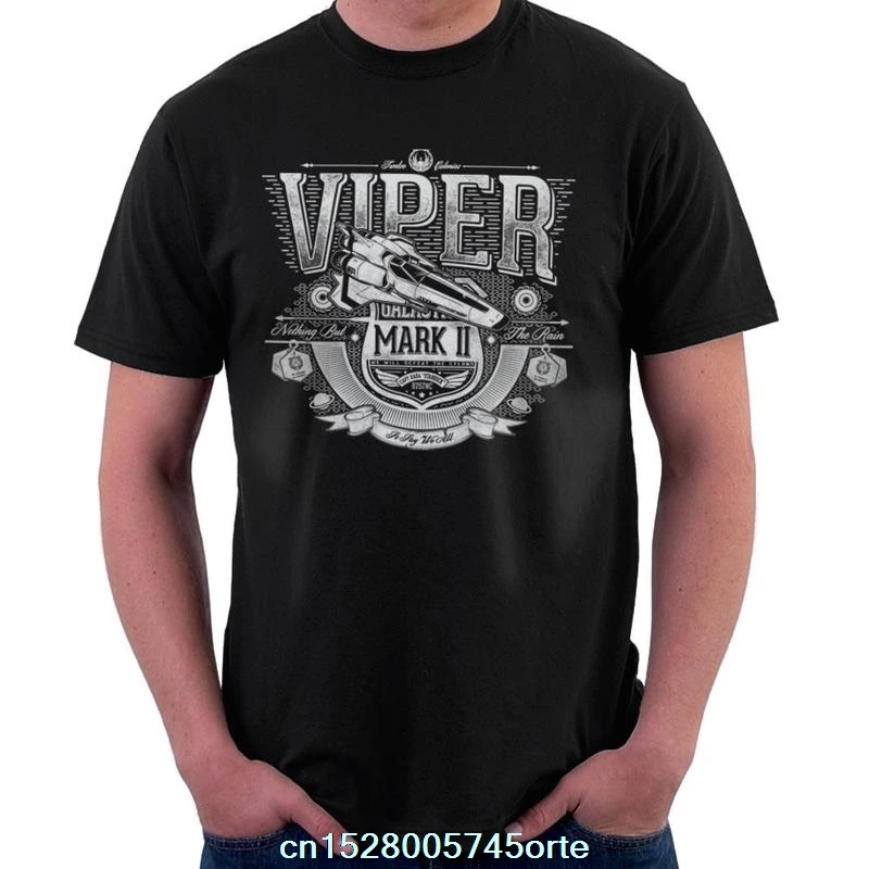Мужская футболка с принтом funny 2020 camiseta Viper Mark II Battlestar Galactica из 100% хлопка для