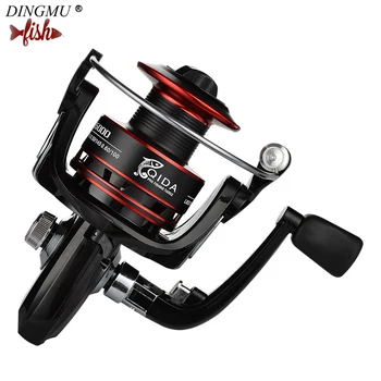 

2019 Fishing Spinning Reel Saltwater Fishing Reel Carp Fishing Reels 6000 5:2:1 12BB Rock Fishing Reel Spinning Reels Wheel