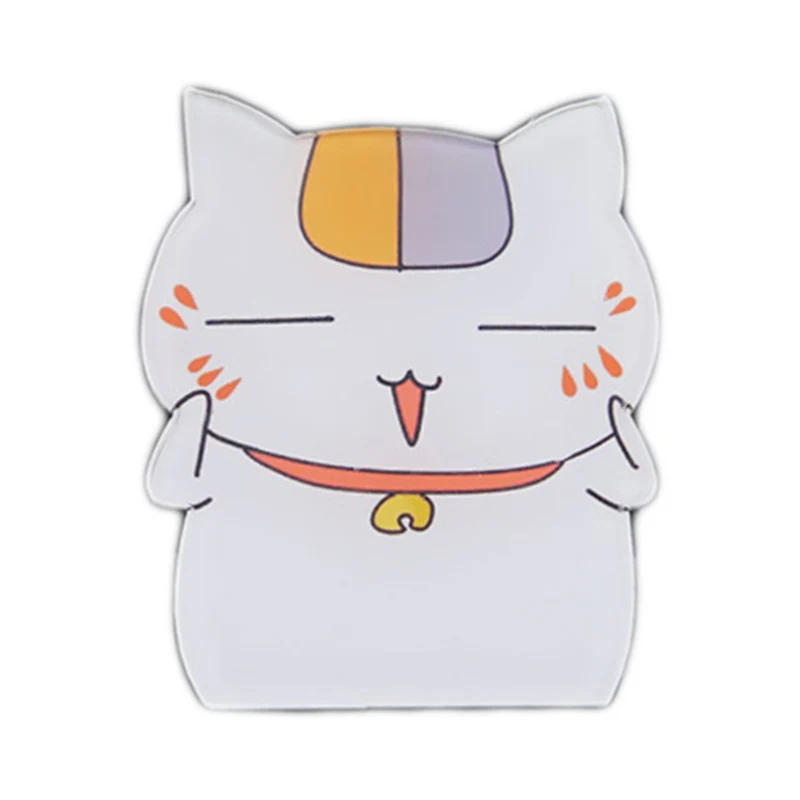 FFFPIN Нацумэ Yuujinchou брошь в виде кошки значок из акриловой ткани с котенком сумка