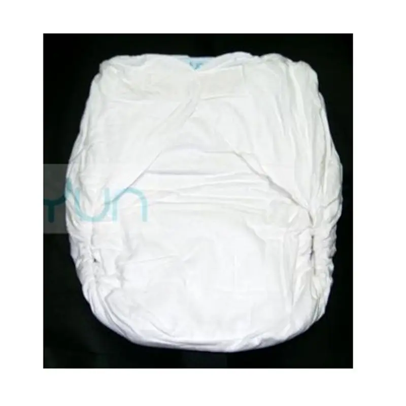 Free Shipping NICEDIAPER 2006WHITE90130CM Cotton AIO Adult Diaper