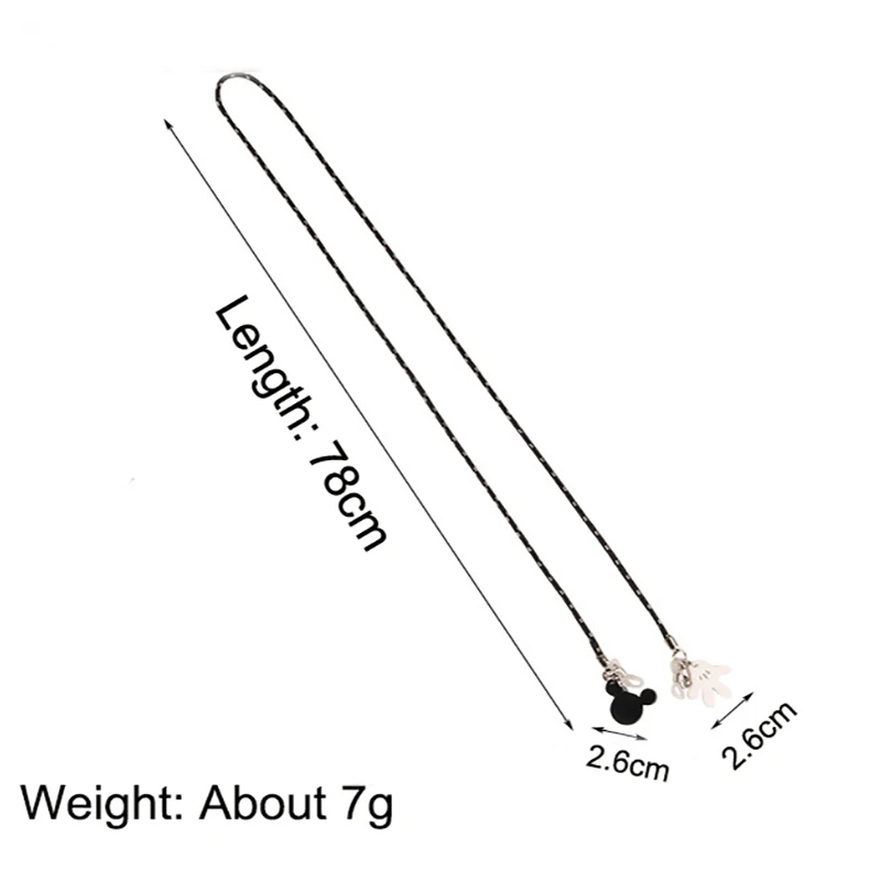 Face Mask Chain For Children Funny Cotton Glasses Lanyard Necklace Hangs Mouse Eyewear Chain Sunglasses Cord Jewelry Accessories