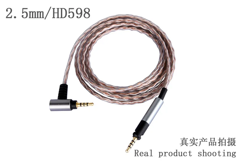 cabo de atualização de cobre cristalino para sennheiser hdpu