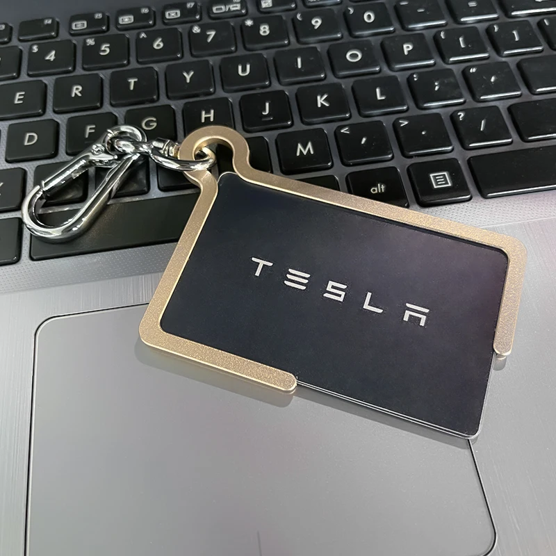 Card Key Case for BMW Card Holder Keychain Apply To Tesla Model 3