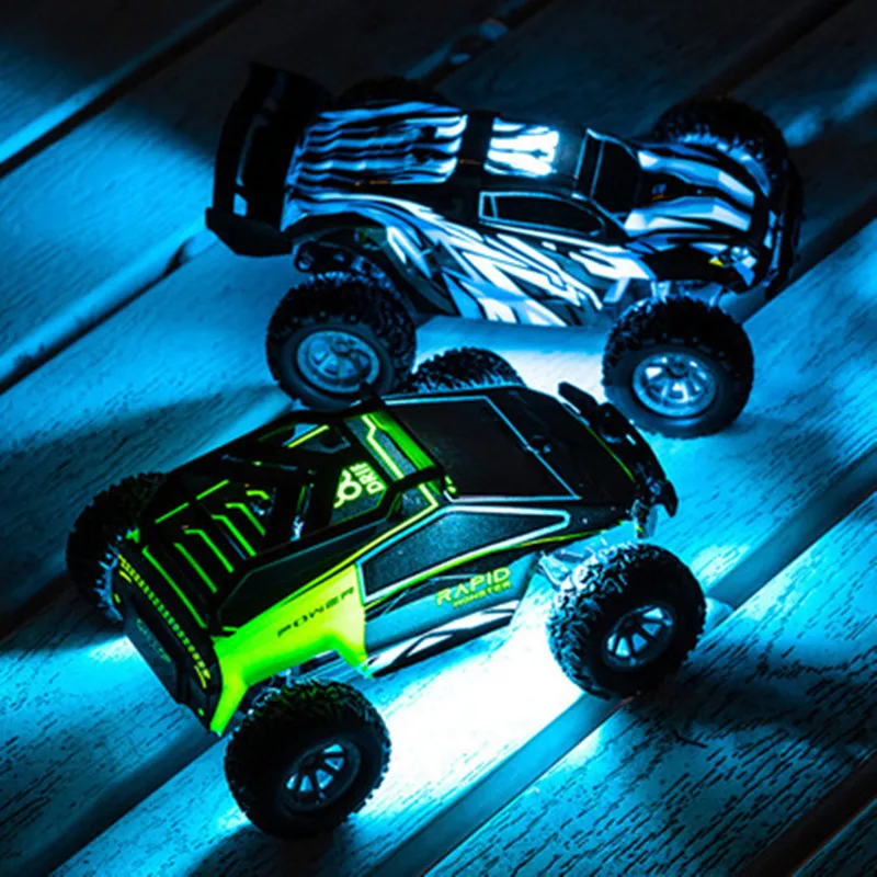 1:32 Remote Control Drift Off-Road Car Truck Vehicle High-Speed 2.4G LED Lighting PVS Explosion-Proof RC Racing Car Kids Toy 2