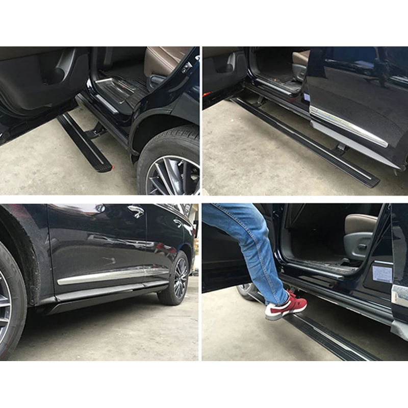 Высококачественная алюминиевая легированная Автоматическая масштабирующая электрическая педаль боковая ступенчатая Беговая доска для X-Trail