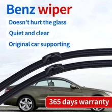 

ShangKeWen Wipers Blade For Ben E Universal Noise Reduction Boneless Silicone Windshield Rubber Wipers Mercedes-Benz Accessories
