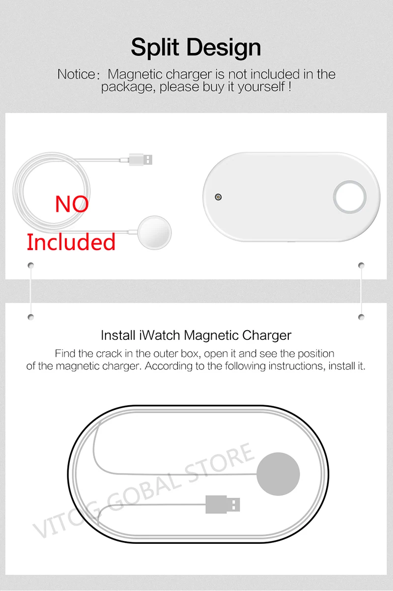 3 в 1 Беспроводное зарядное устройство для iPhone 8 X XS Max XR XS 10W Беспроводная зарядка для Apple Watch 2 3 4 Airpods Беспроводная зарядка Pad