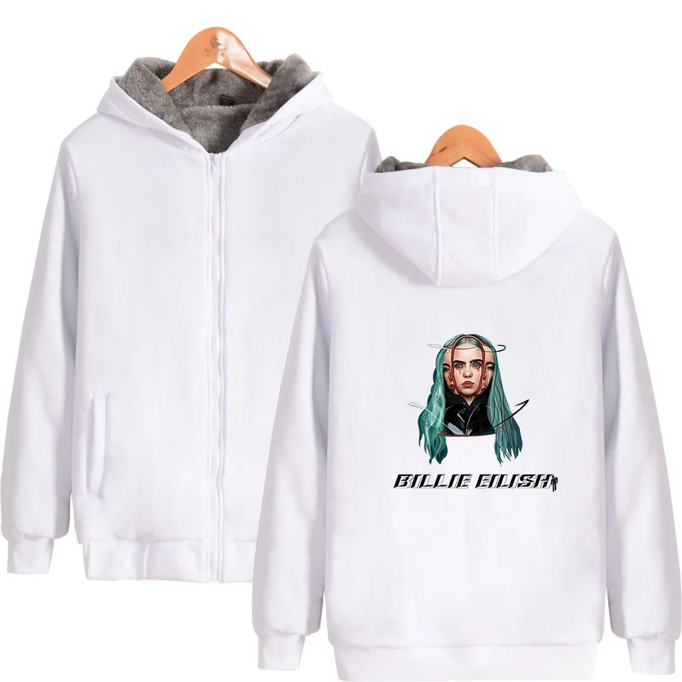 white - style 2 Billie Eilish толстовки с забавным принтом Мужская Уличная хлопчатобумажная Повседневная Толстовка Мужская Хип-Хоп унисекс толстовки Sudadera Hombre - Цвет: white - style 2