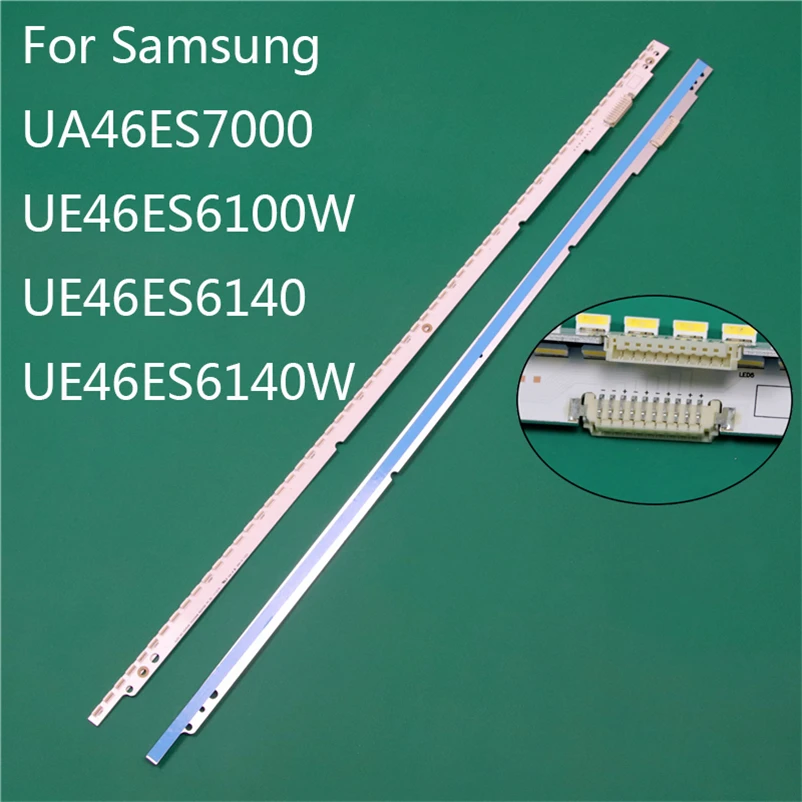 Новая светодиодная часть освещения для Samsung UA46ES7000 UE46ES6100W UE46ES6140W полоса подсветки 2