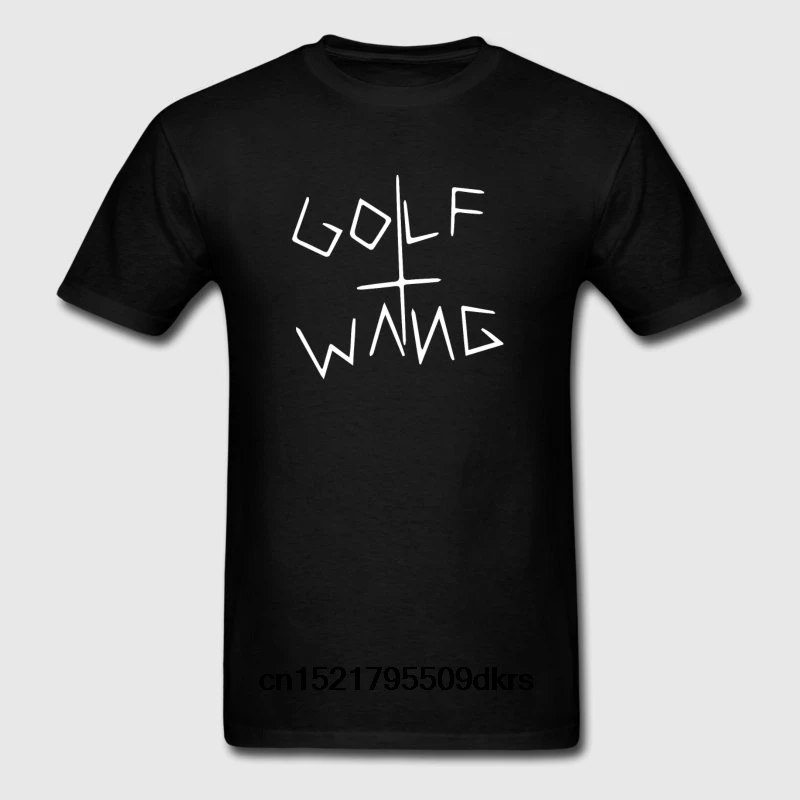 Men T shirt Golf Wang Burgundy Fashion funny t-shirt novelty tshirt women | Мужская одежда