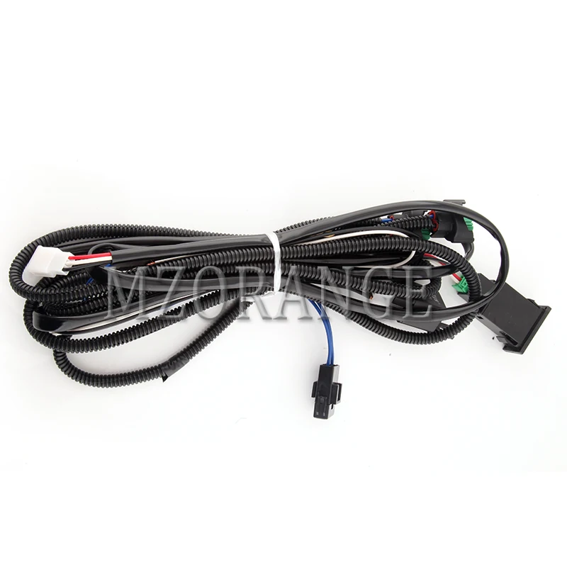 wires Для Chevrolet Cruze головной светильник противотуманный светильник 2009- противотуманный светильник s головной светильник s Противотуманные фары DRL Дневной светильник дневные ходовые огни противотуманный светильник s - Цвет: wires