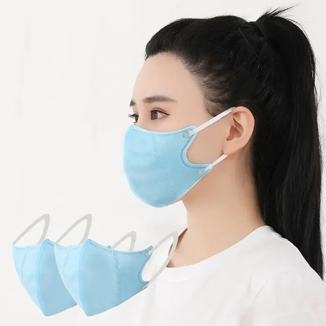 US $6.04  5Pcs 5 Layers Disposable Masks Antivirus Anti Dust Fog mask 3D Dustproof Face Mask Breathable Earlo