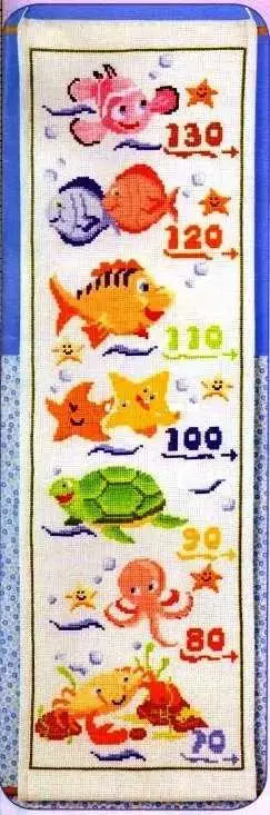 Height Chart Measure Tropical Fish 杂志-热带鱼身高表