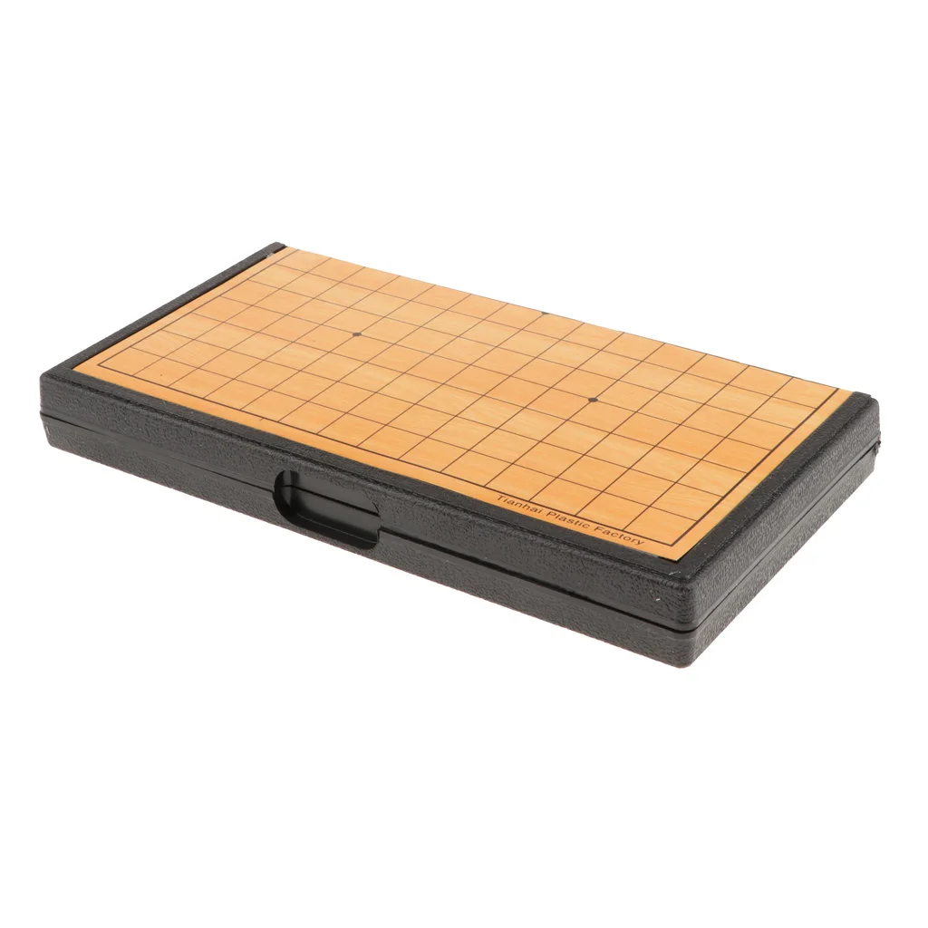 Family Fun Chinese Renju Checkers w/ Chess Board for Kids Travel Games