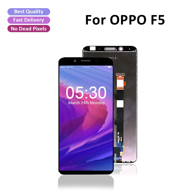 ЖК дисплей для OPPO F5 сенсорный экран в сборе дигитайзер датчик дисплей|Экраны