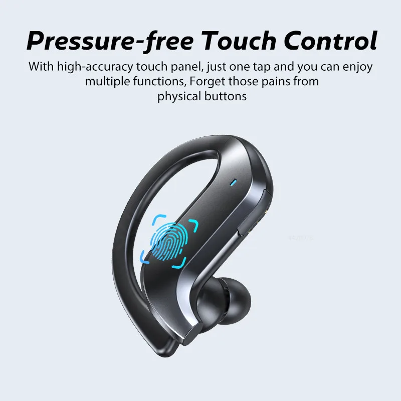 Wireless Headphones Bluetooth Earphones Noise Canceling TWS Sports Waterproof Headset 9D Stereo Wireless Earbuds With Microphone