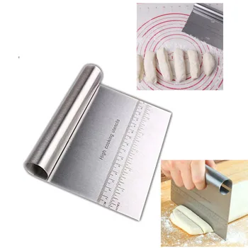 Stainless Steel Dough Scraper & Pastry Cutter 1