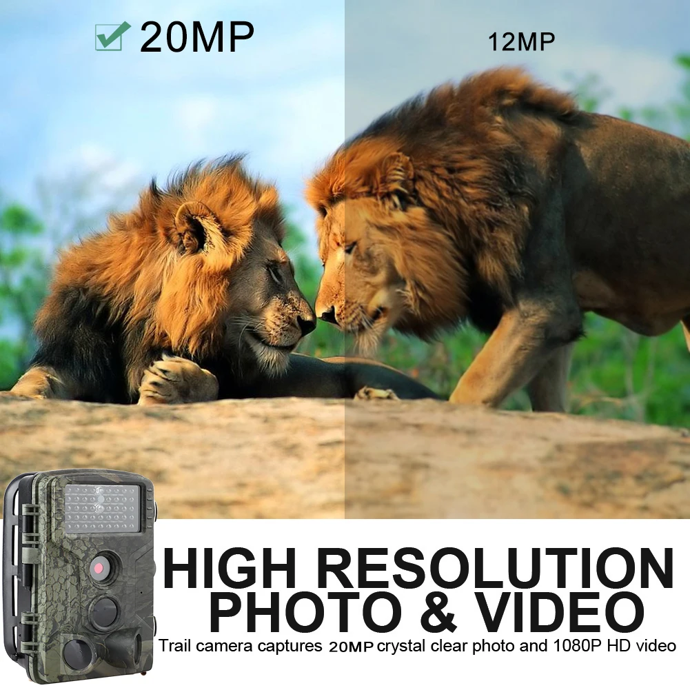 Инфракрасная водонепроницаемая охотничья камера 16MP 1080P камера для слежения за дикой природой фото ловушки для дикой природы беспроводной трек-камера наблюдения