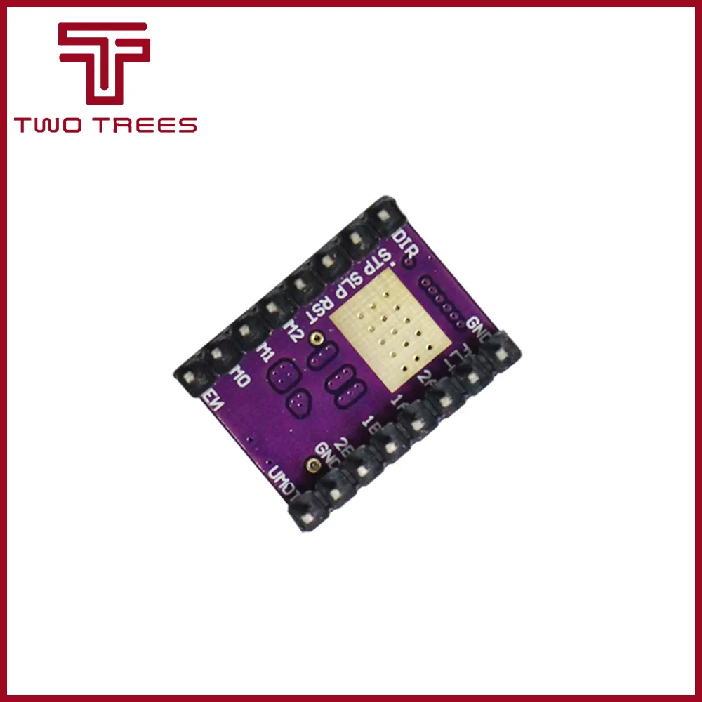 50 шт./лот StepStick DRV8825 Драйвер шагового двигателя постоянного тока с радиатором Перевозчик Reprap 4-слойные PCB пандусы заменить A4988 драйвер
