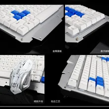 "Oimaster" Hk1600 беспроводная клавиатура и мышь Металлический Набор EBay AliExpress