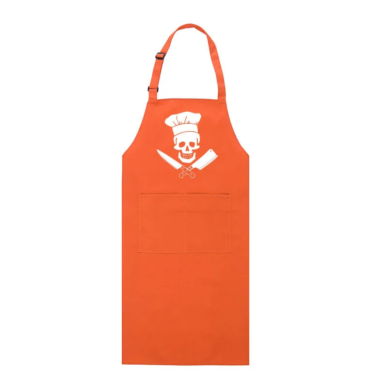 

Unisex Funny Design Printed Chef Waiter Uniform Apron Kitchen Restaurant Coffee Shop Baking Cooking Adjustable Bib Work Apron