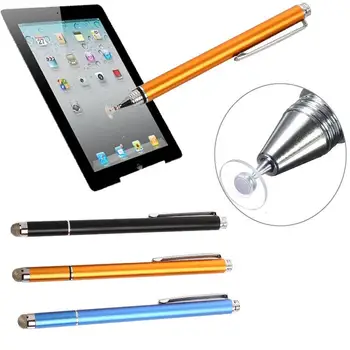 

Capacitive Pen Sensitive Durable 2 in 1 Metal Electronics Supplies Stylus Pen for for iPhone IPad Mobile Phone Equipment
