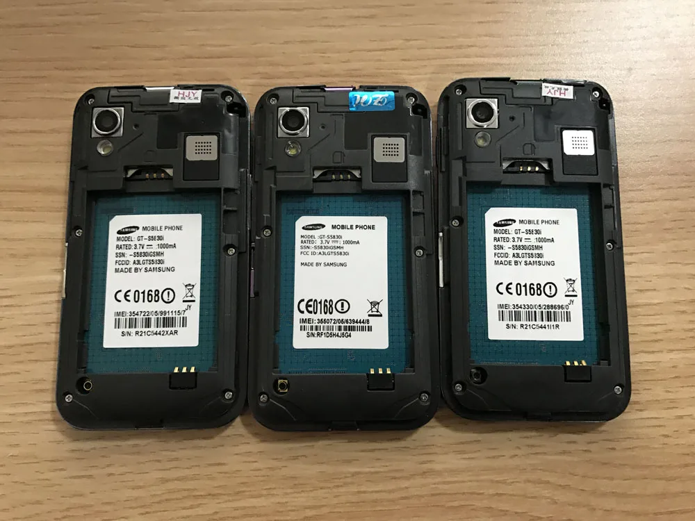 Разблокированный смартфон S5830i Samsung Galaxy Ace S5830 3G Wi Fi GPS камера 5 Мп сотовый телефон