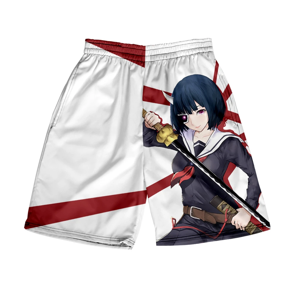 cortos de playa con estampado 3D de japonés, ropa de calle con cintura elástica, para de verano, novedad, 1|Pantalones cortos| - AliExpress