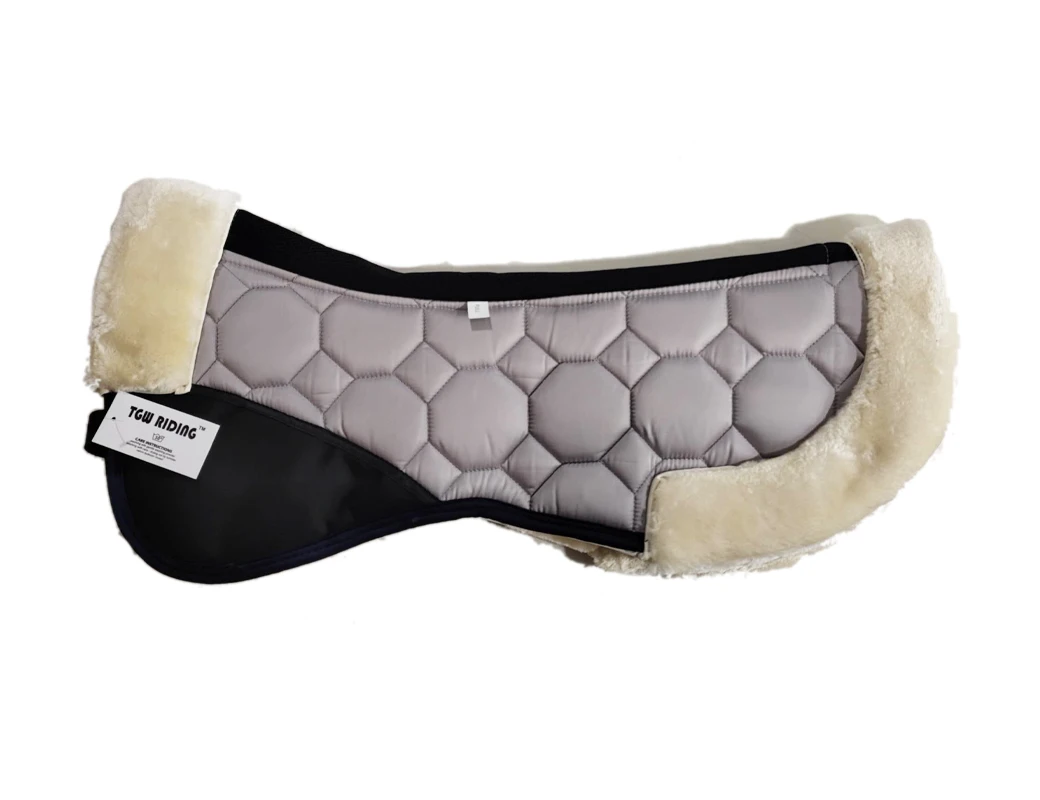 Riding Pad Cushioning Imitation Wool Saddle Pad Comfortable Soft (Wool) Supplies Horse Saddle