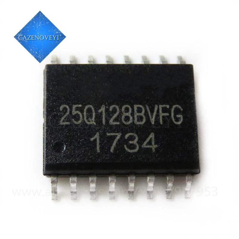 10 шт./лот серия шин EEPROM W25Q128BVFG 25Q128BVFG 25Q128 SOP-16 128M X 1 SPI в наличии | Электронные
