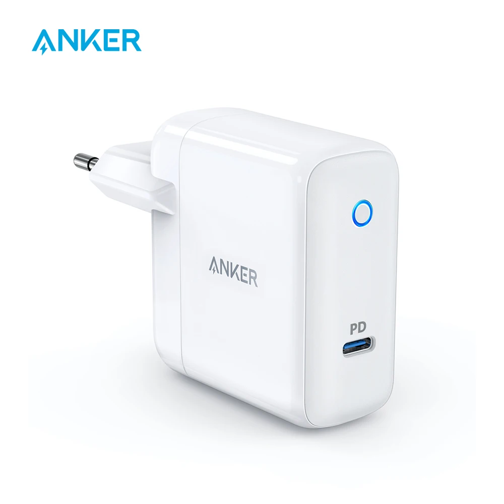 Зарядное устройство Anker PowerPort Speed 1 USB Type C 30 Вт для HTC 10 Nexus LG Pixel Samsung W700 MacBook iPad и т.