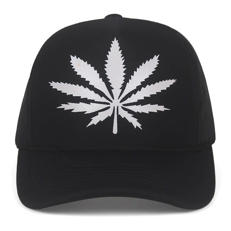 TUNICA Новая мода вышивка кленовый лист Кепка трава Snapback Головные уборы для мужчин и женщин хлопок Swag Хип Хоп Бейсболка с регулируемым размером s