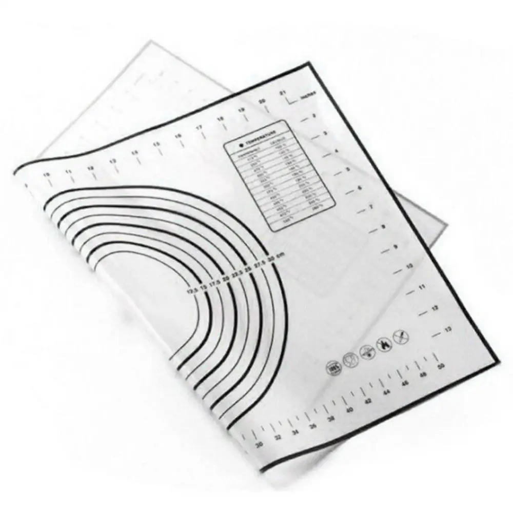 New Kneading mat Silicone Non-stick Rolling Dough Mat Baking Pad Bakeware Kitchen Gadgets