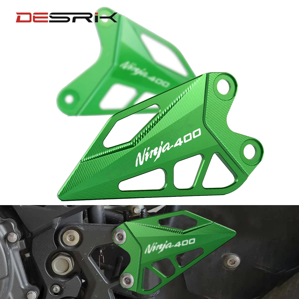 DESRIK мотоциклетная подставка для ног подножка задние пластины пятки защита Kawasaki