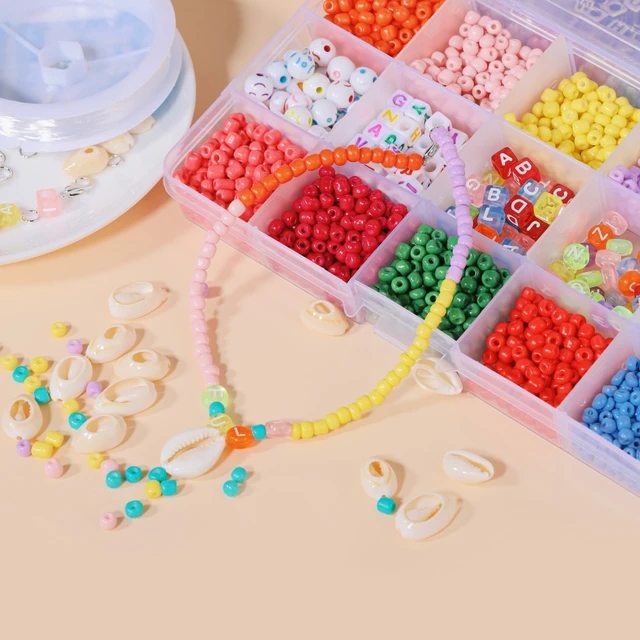 Beads Kit Making Children's Bracelets  Children's Jewelry Making Beads -  1000pcs Diy - Aliexpress