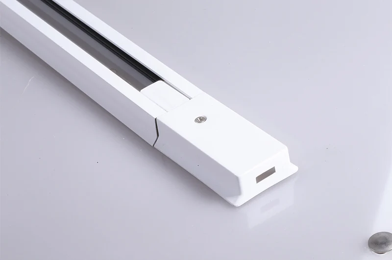 Description Picture 6 of itemBlack White Led Track Light Rail 0.5M 1M One Phase Two Wire System T Connectors Universal Aluminum Track for Spotlights