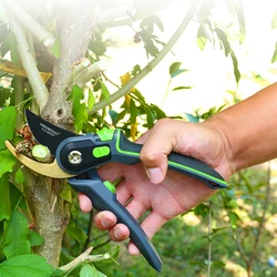 Ai road – sécateur de jardin en acier, outils de jardinage en pot pour la maison, les tomates, les légumes, les arbres fruitiers, vergers 