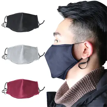 

Anti Pollution PM2.5 Mouth Mask Dust Respirator Washable Reusable Masks Cotton Unisex Mouth Muffle for Allergy/Asthma/Travel