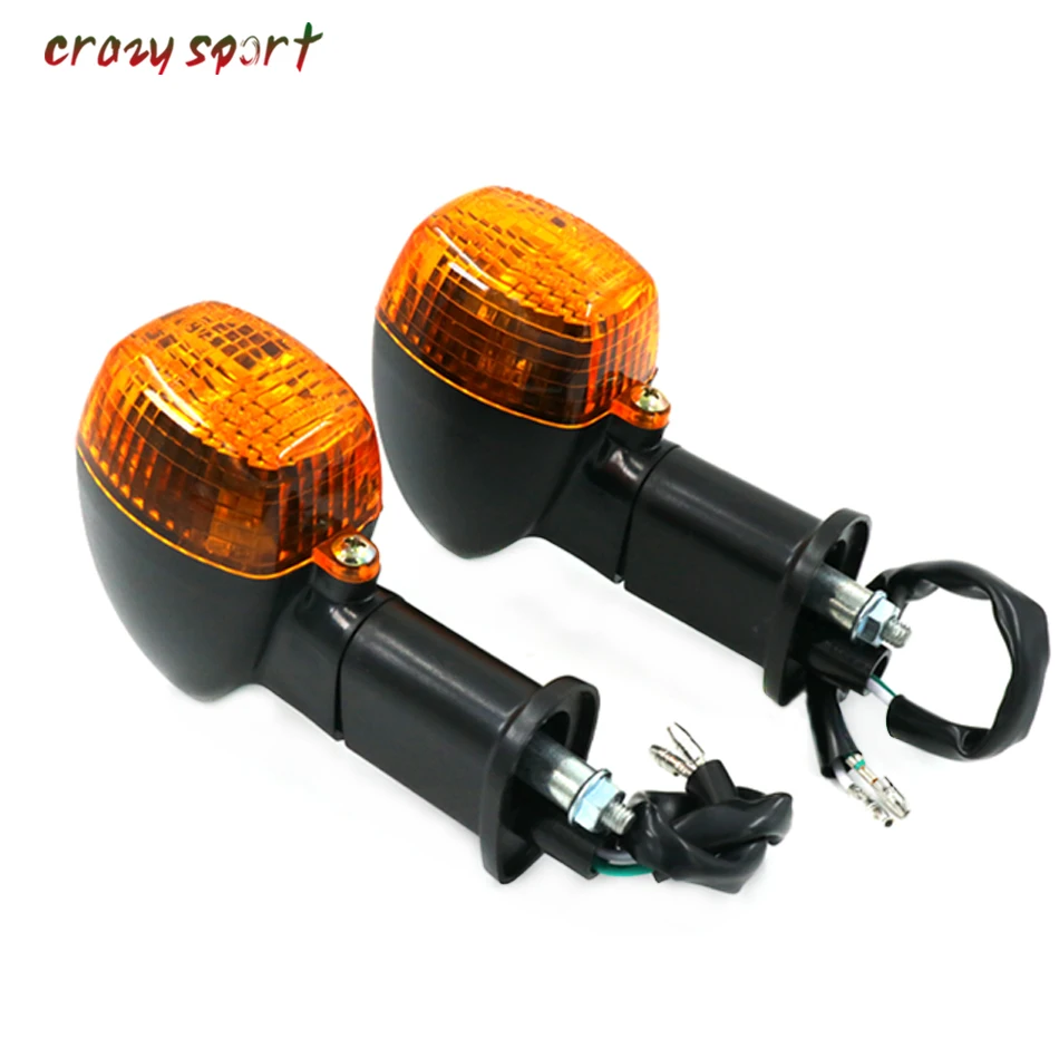 

Front LED Turn Signals Indicator Light Lamp For KAWASAKI ZX-6R ZX-6RR ZX-7 ZX-7R ZX-7RR ZX-9R ZX-12R NINJA ZX6R ZX6RR Motorcycle