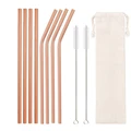 8pcs Rosegold