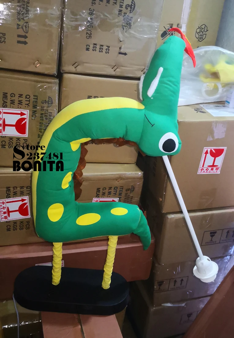 Crianças em pé Lâmpadas para Sala de Estar Decoração Iluminação Pano Artesanal Animal Crocodilo Pássaro Elefante Crianças Piso Luz 7 floor light