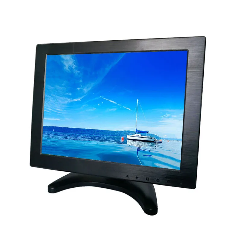 ZHIXIANDA 10.4 inch with BNC HDMI AV VGA USB input for Car CCTV DVR Microscope monitor display desktop industrial monitor