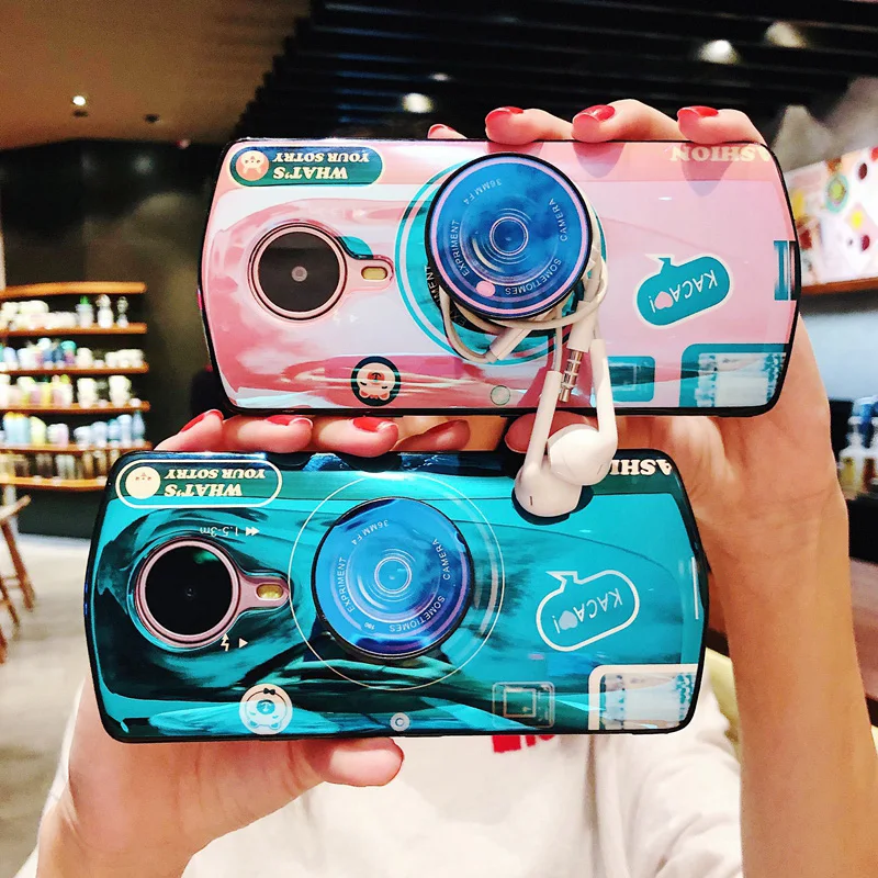 Силиконовый чехол для телефона с 3d-камерой Meitu M6 T9 V6 Роскошный синим лучом M8 M8s T8 T8s