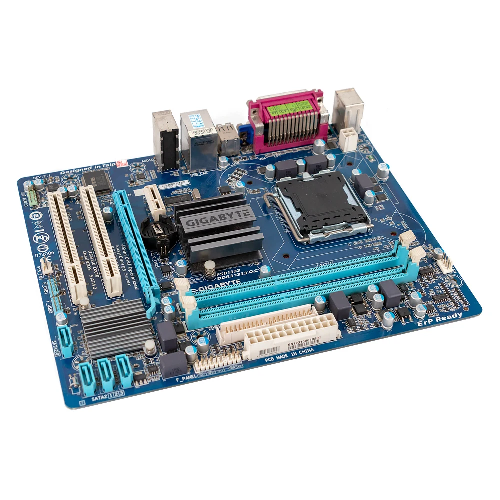 Материнская плата Gigabyte GA-G41MT-S2PT G41MT-S2PT G41 LGA 775 DDR3 8G SATA2 USB2.0 VGA Micro-ATX