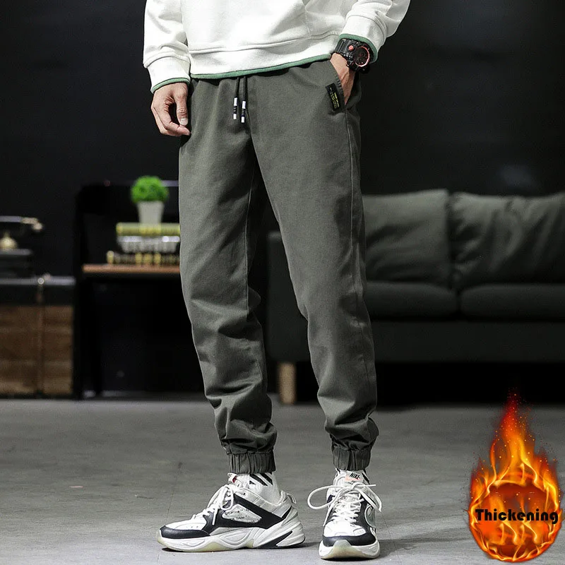Slim fit Брюки простой Однотонные брюки мужские высокого качества летние Для мужчин для отдыха на каждый день для малышей, шаровары, новая мода в стиле хип-хоп брюки чинос