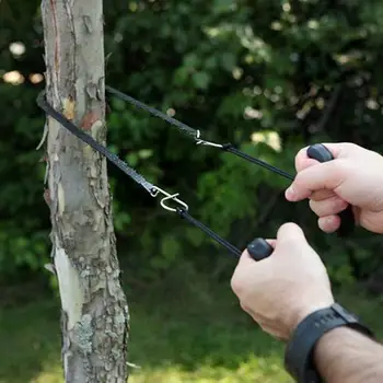

Survival Gear Outdoor Hand Chain Saw Hand Saw Garden Camping Wire Saw